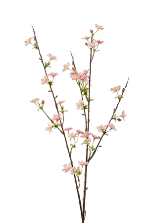 Apple blossom spray 85cm pink