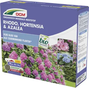 DCM Meststof Rhodo, Hortensia & Azalea 3 kg