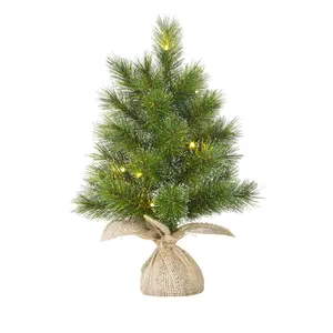 Glendon kerstboom burlap - afbeelding 1